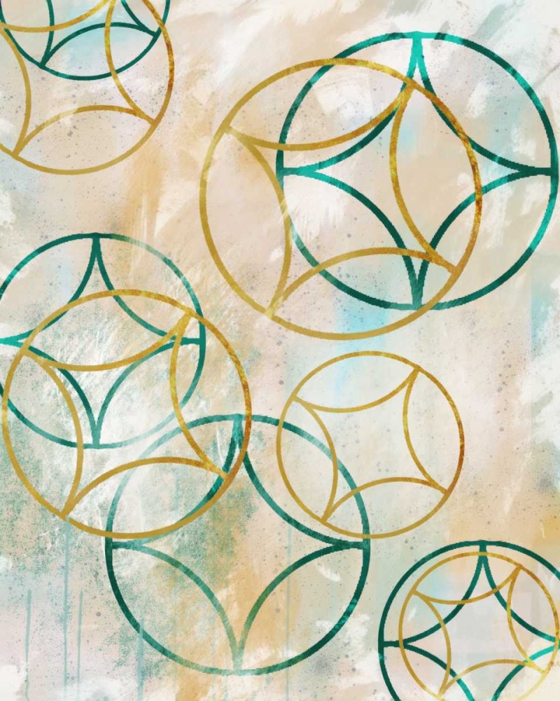 Art Print: Sparkling Spheres 2
