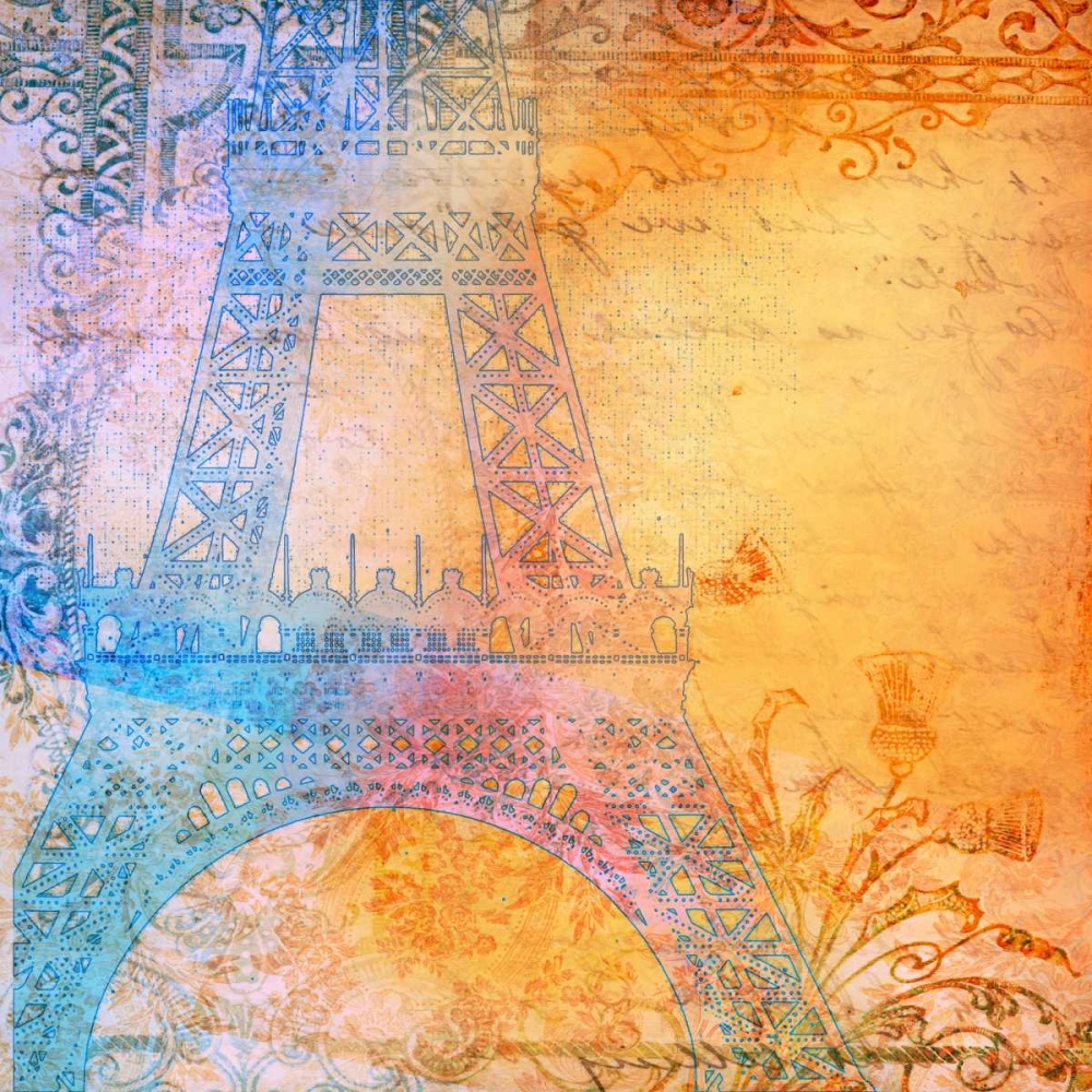 Art Print: Romantic Paris