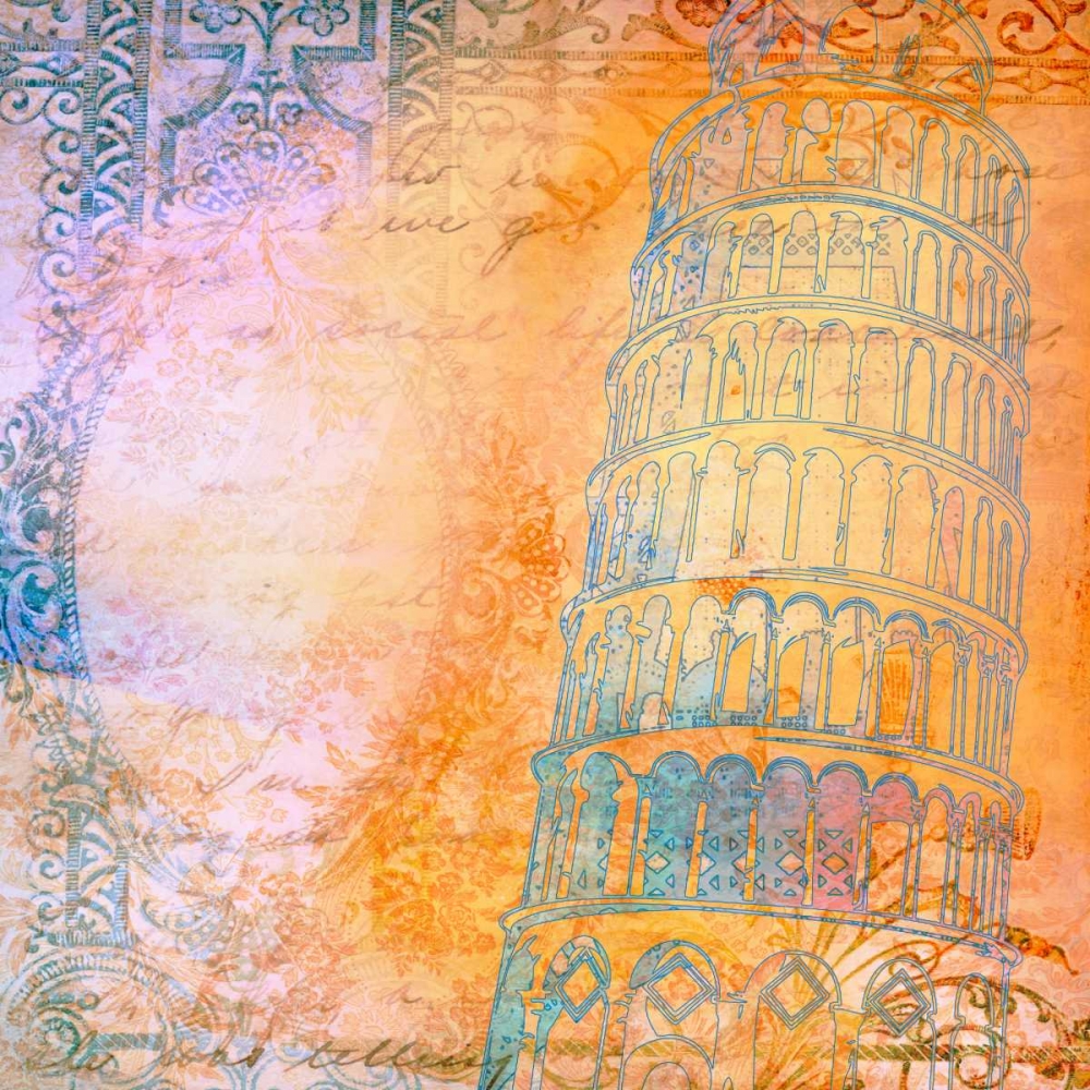 Art Print: Romantic Piza