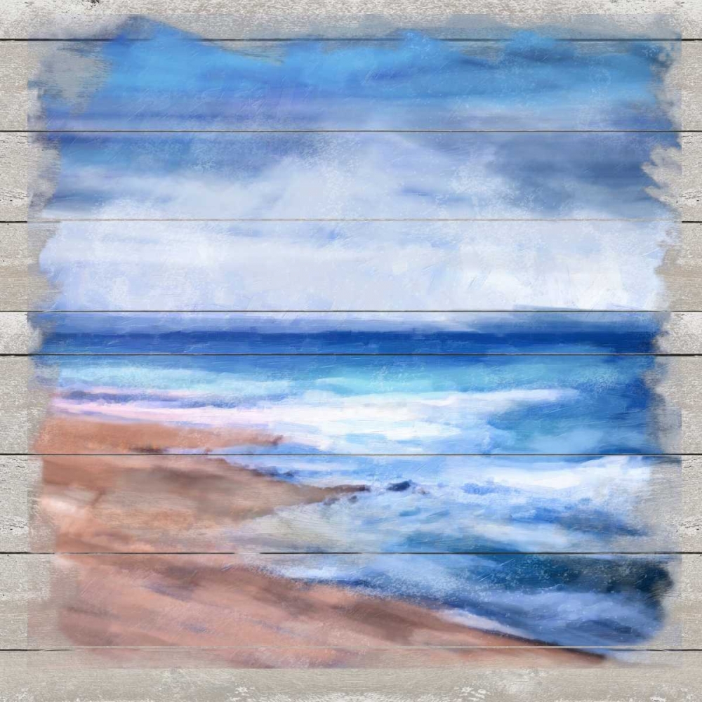 Art Print: Beach High Tide