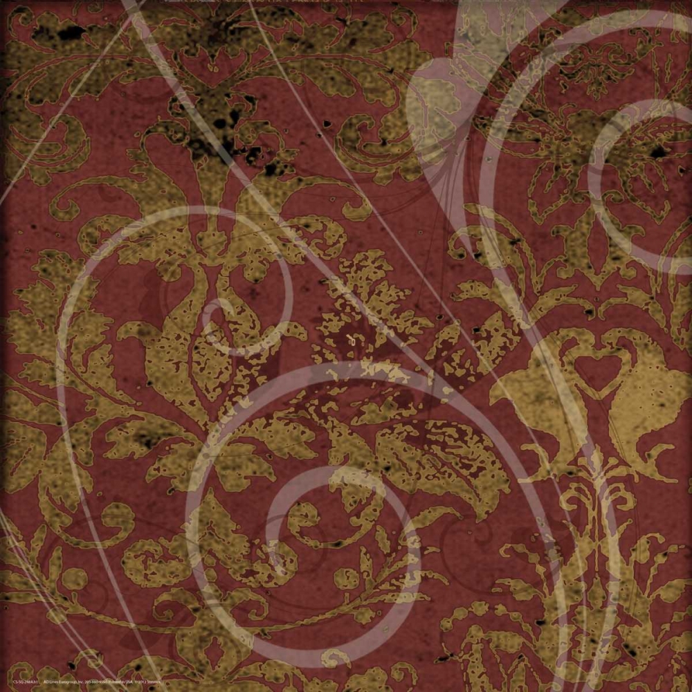 Wall Art Painting id:27879, Name: Brandy Wine Scroll, Artist: Stevens, Carole