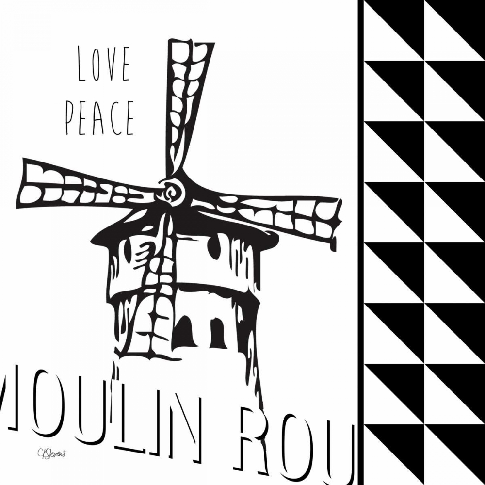 Wall Art Painting id:86312, Name: Love Peace, Artist: Stevens, Carole