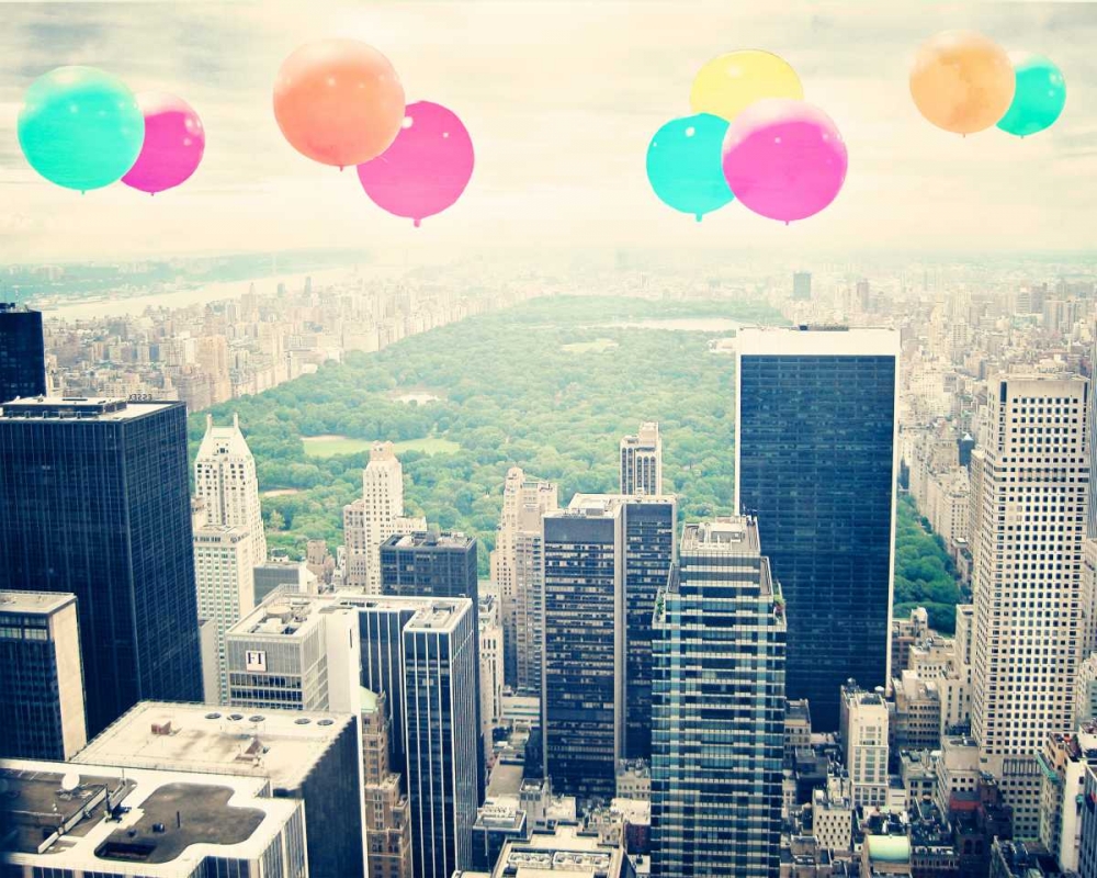 Wall Art Painting id:41078, Name: Central Park Balloons, Artist: Davis, Ashley