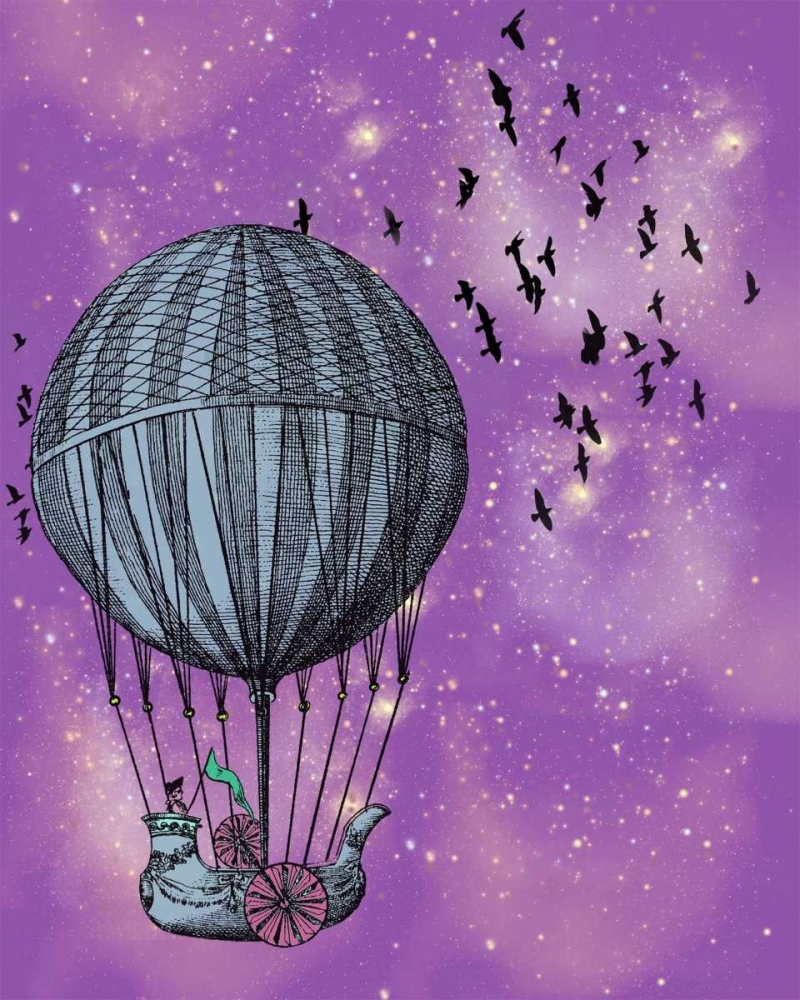 Wall art: Dream Balloon, by Davis, Ashley