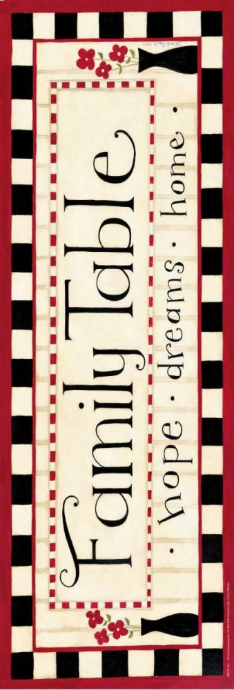 Wall Art Painting id:56831, Name: Family Table, Artist: DiPaolo, Dan