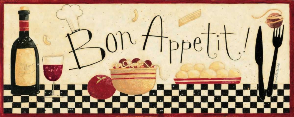 Wall Art Painting id:56839, Name: Bon Appetit, Artist: DiPaolo, Dan