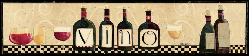 Wall Art Painting id:56843, Name: Vino, Artist: DiPaolo, Dan