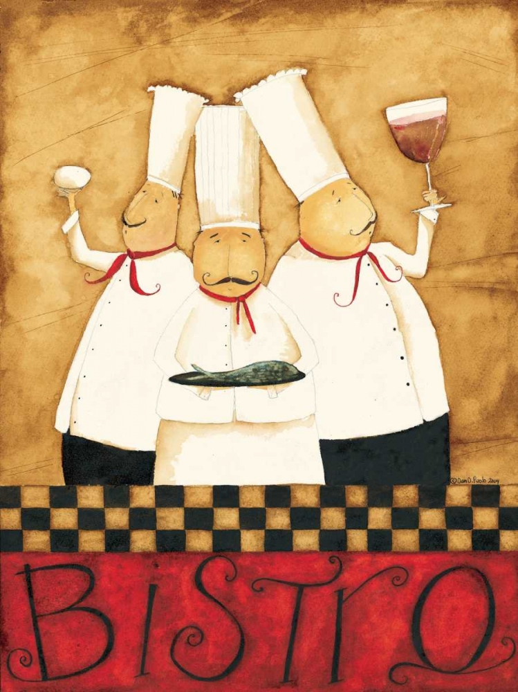 Wall Art Painting id:56864, Name: Happy Chefs, Artist: DiPaolo, Dan