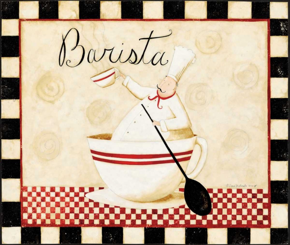 Wall Art Painting id:56896, Name: Barista, Artist: DiPaolo, Dan