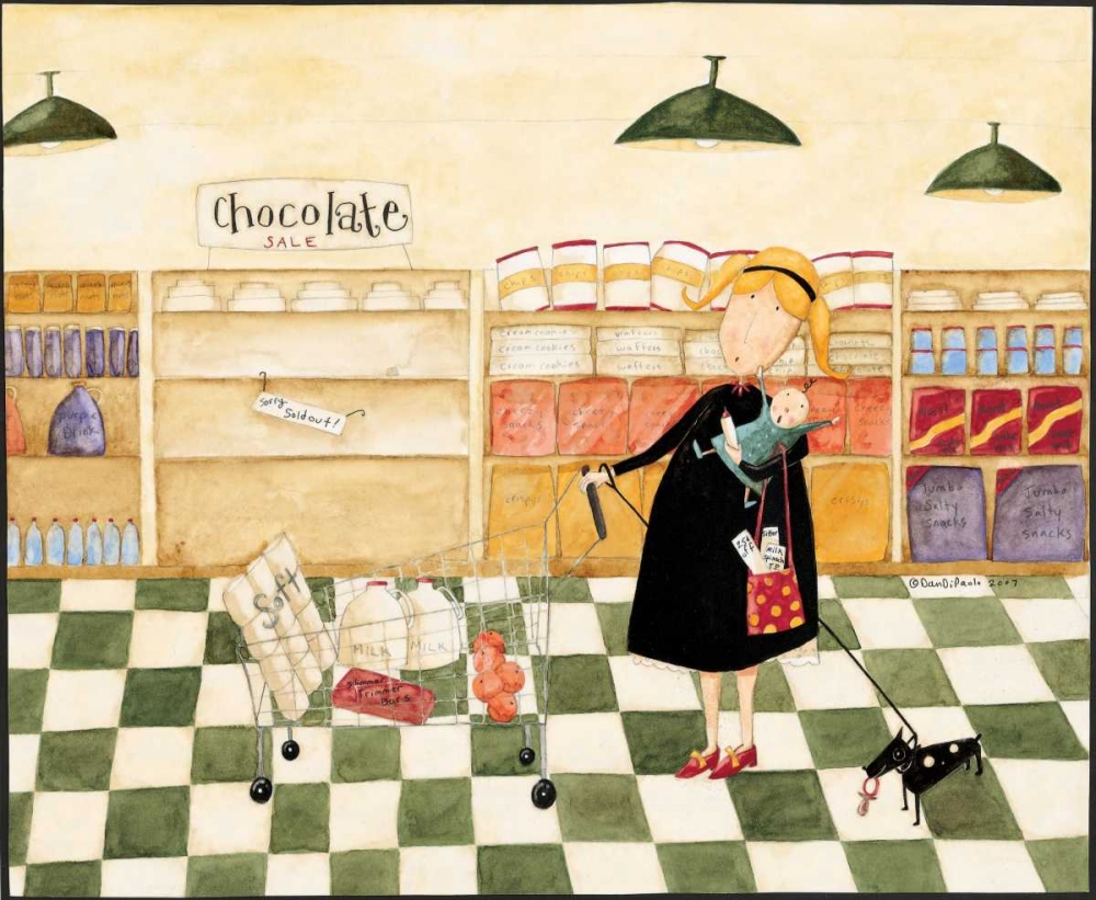 Wall art: Ordenary Day, by DiPaolo, Dan