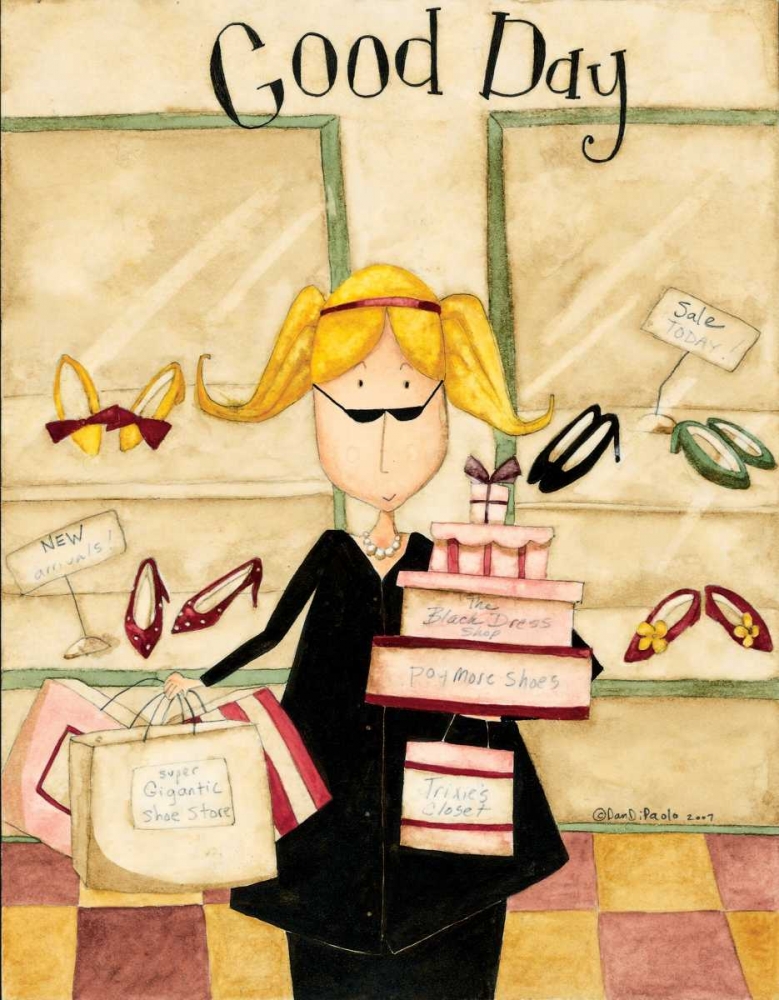 Wall art: Good Day, by DiPaolo, Dan