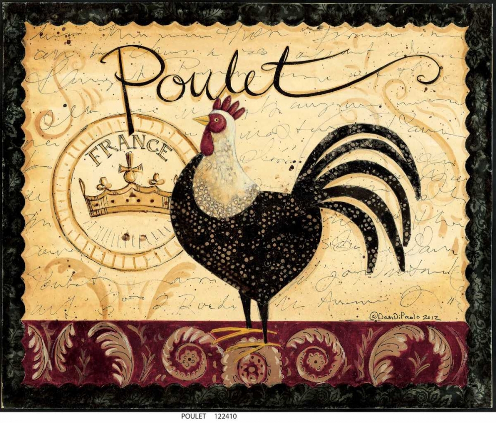 Wall Art Painting id:57174, Name: Poulet, Artist: DiPaolo, Dan