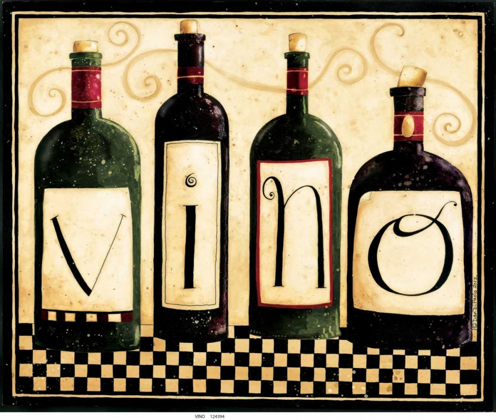 Wall Art Painting id:57193, Name: Vino, Artist: DiPaolo, Dan