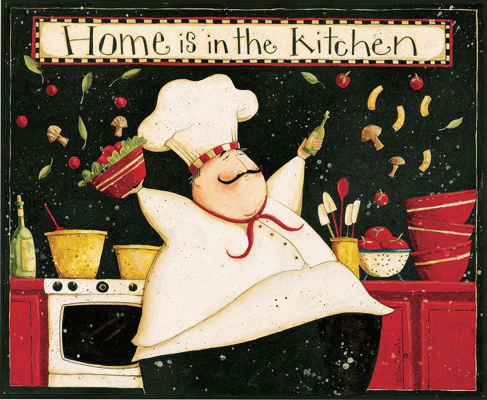 Wall Art Painting id:250416, Name: Home Kitchen, Artist: DiPaolo, Dan