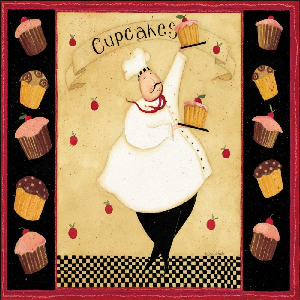 Wall Art Painting id:57307, Name: Cupcake addiction, Artist: DiPaolo, Dan