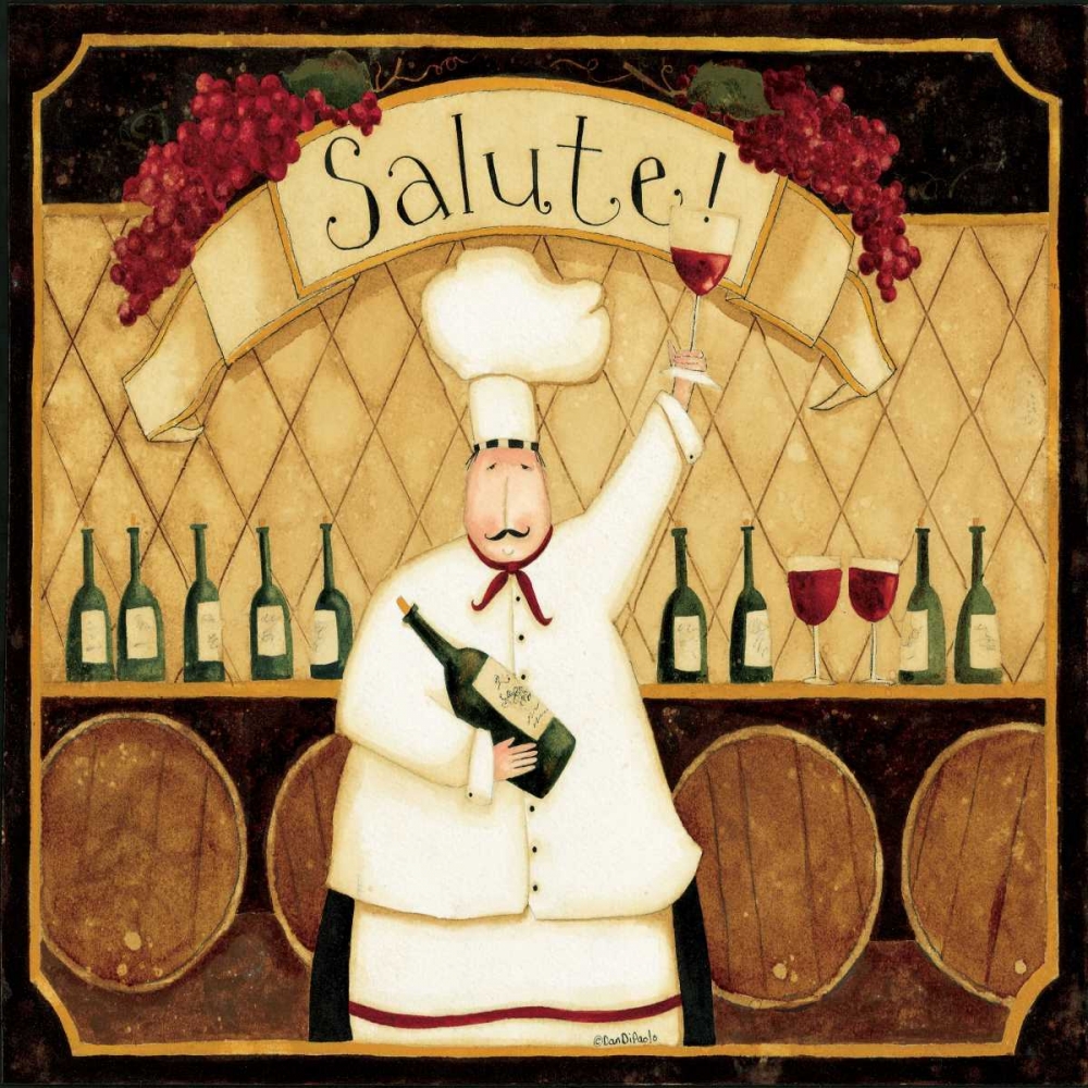 Wall Art Painting id:57310, Name: Wine In Hand, Artist: DiPaolo, Dan