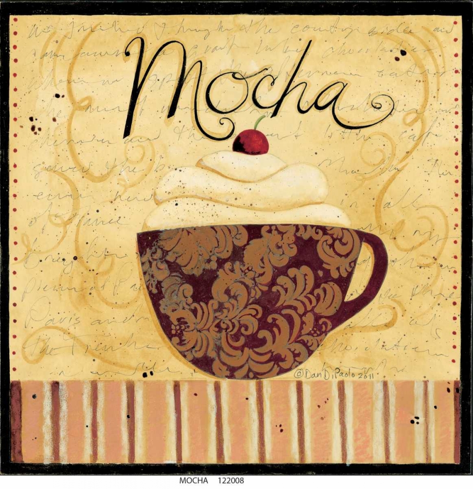 Wall Art Painting id:57348, Name: Mocha, Artist: DiPaolo, Dan