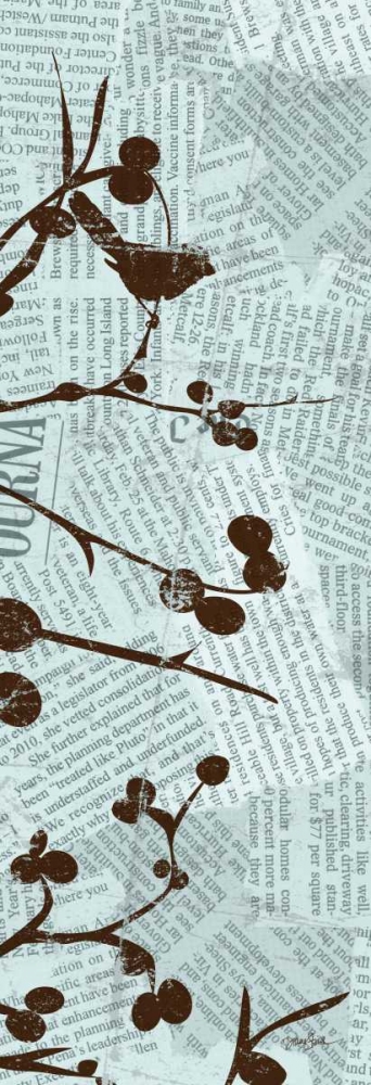 Wall Art Painting id:74986, Name: Bird Branches 4, Artist: Stimson, Diane