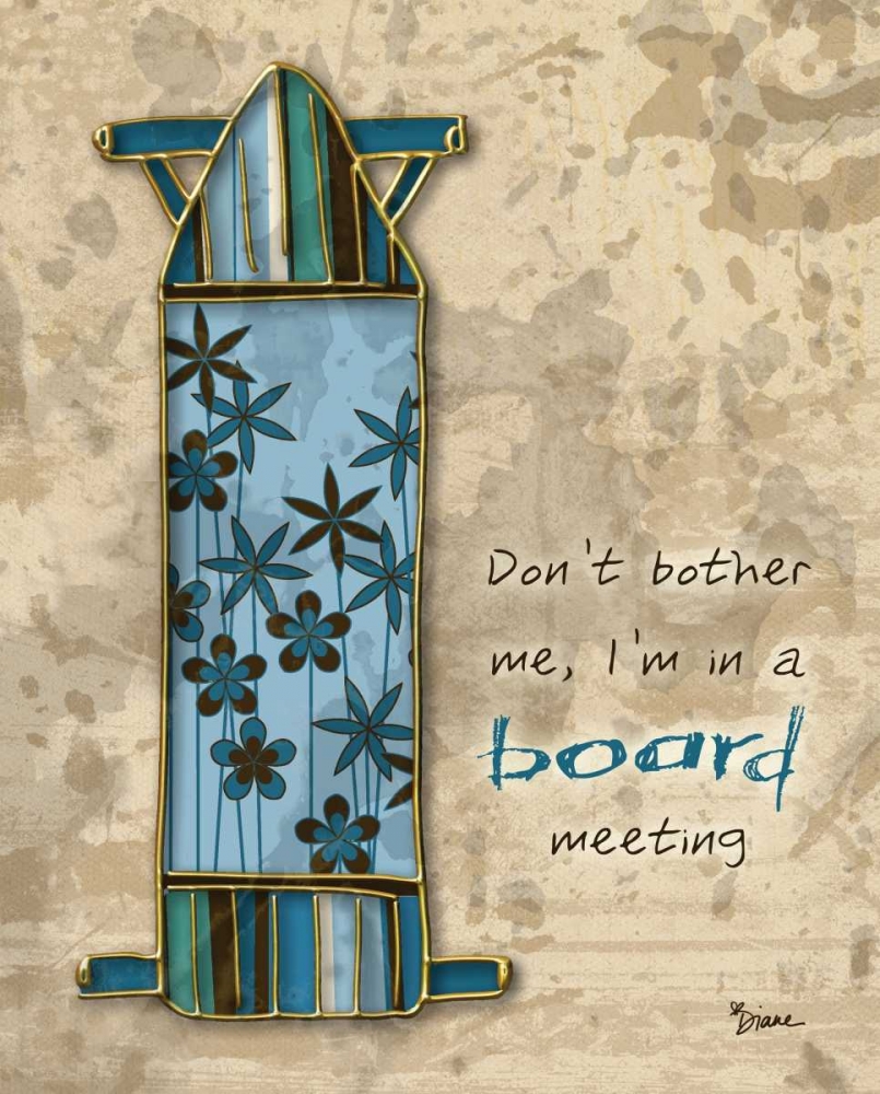 Wall Art Painting id:75008, Name: Board Mtg, Artist: Stimson, Diane