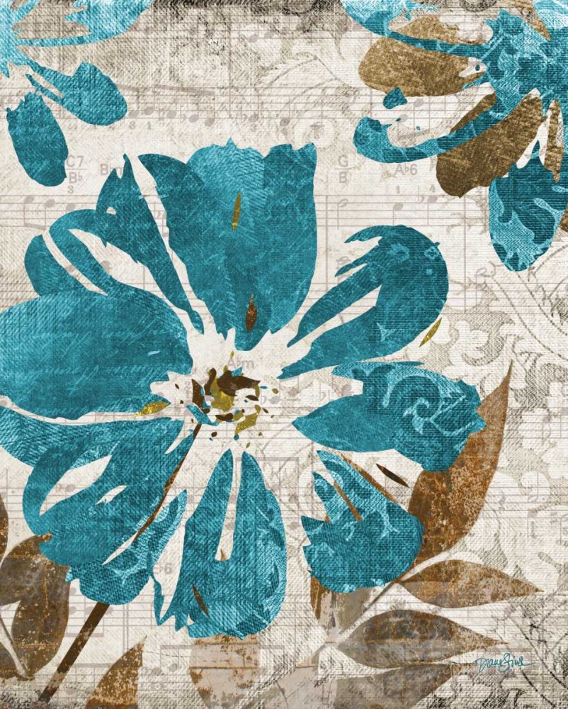 Wall Art Painting id:75219, Name: Flora Symphony 2, Artist: Stimson, Diane