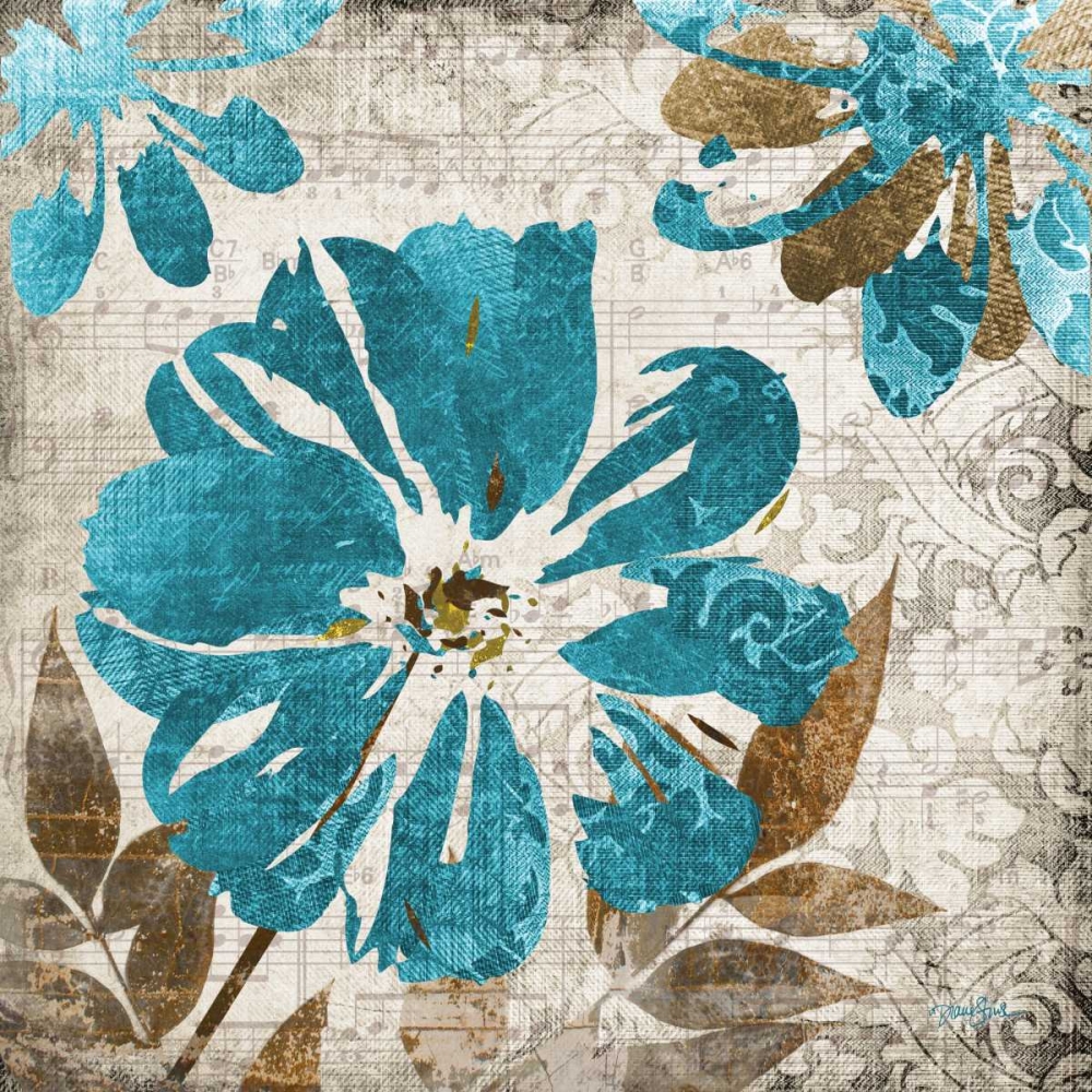 Wall Art Painting id:21760, Name: Flora Symphony 2, Artist: Stimson, Diane