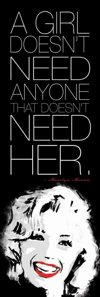 Wall art: Need Her, by Rodriquez Jr., Enrique