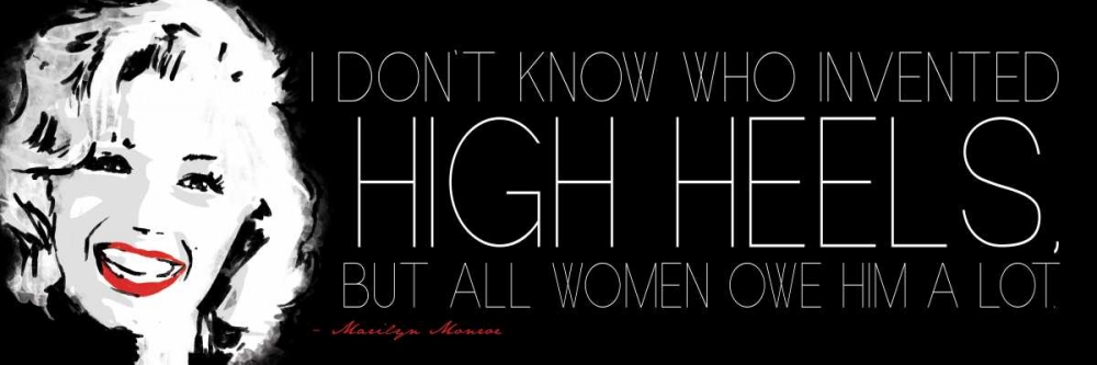 Wall art: High Heels, by Rodriquez Jr., Enrique