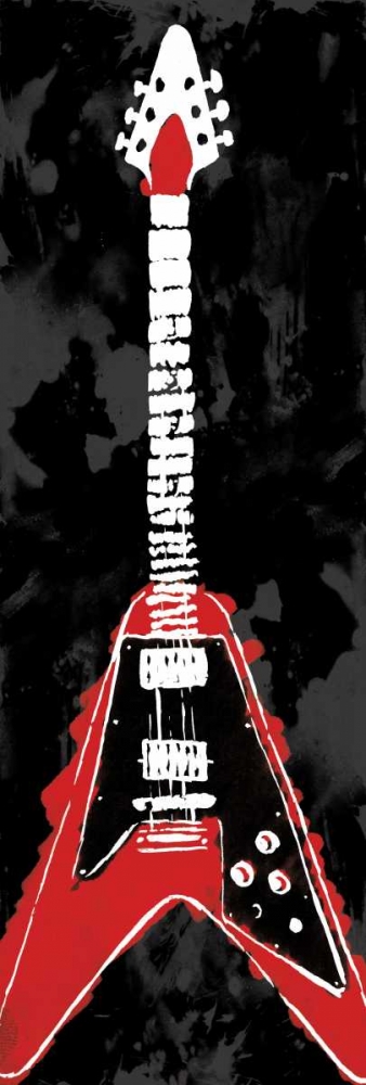 Wall art: Electric Guitar A, by Rodriquez Jr., Enrique