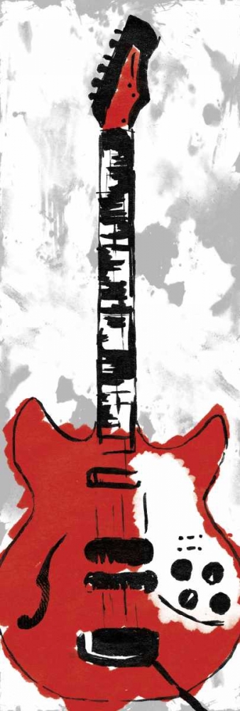 Wall art: Electric Guitar B, by Rodriquez Jr., Enrique