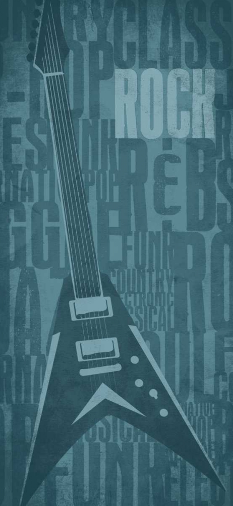 Wall art: Rock, by Rodriquez Jr., Enrique