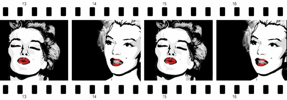 Wall art: Monroe Strip 1, by Rodriquez Jr., Enrique