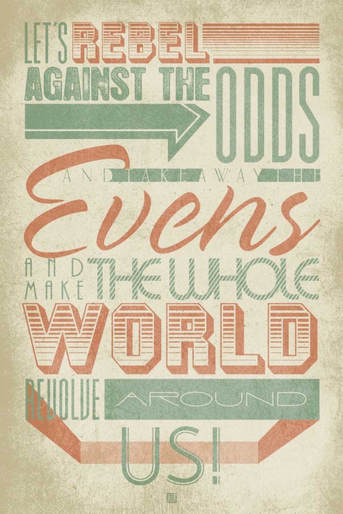 Wall art: Rebel 4, by Rodriquez Jr., Enrique