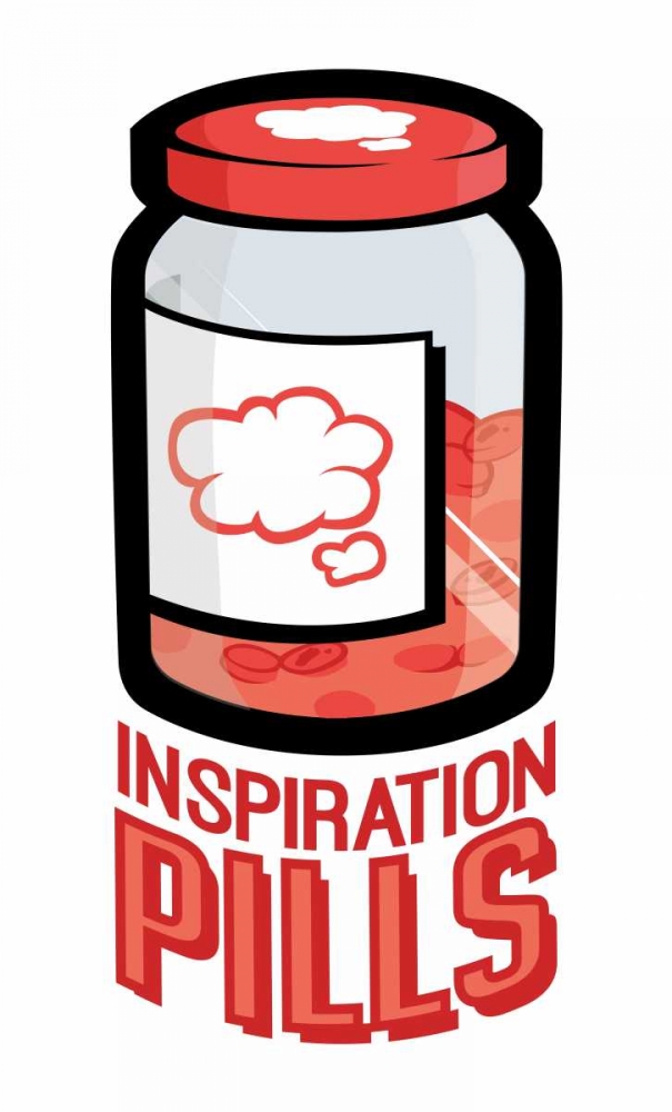 Wall art: Inspiration Pills, by Rodriquez Jr., Enrique