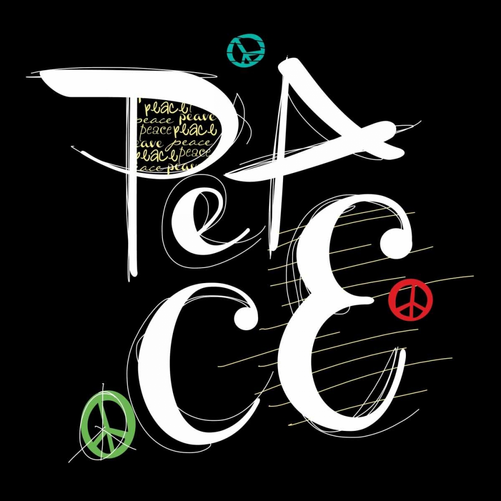 Wall Art Painting id:31508, Name: Peace, Artist: Rodriquez Jr., Enrique