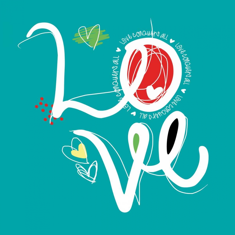 Wall Art Painting id:31514, Name: Love, Artist: Rodriquez Jr., Enrique