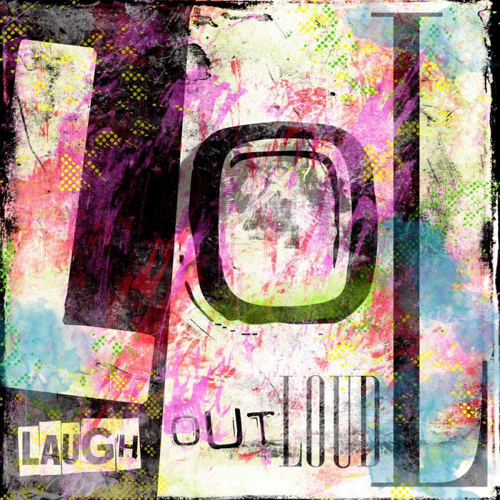 Wall Art Painting id:31524, Name: LOL, Artist: Rodriquez Jr., Enrique