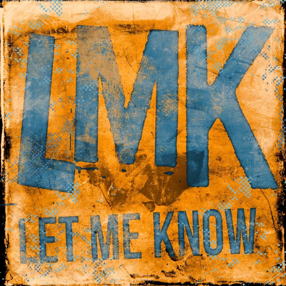 Wall art: LMK D, by Rodriquez Jr., Enrique