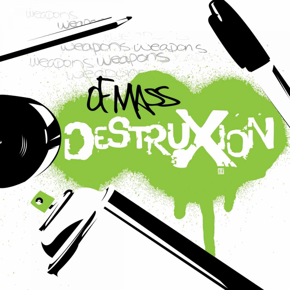 Wall art: WMD, by Rodriquez Jr., Enrique