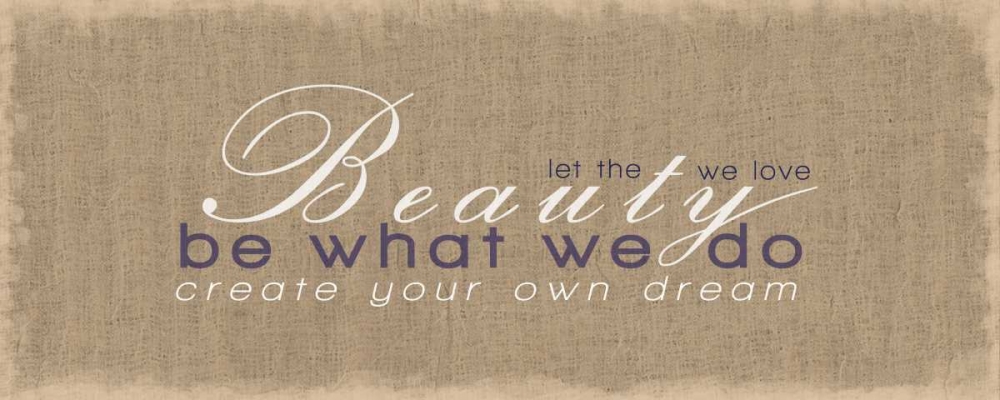 Wall Art Painting id:75624, Name: Create Your Own Dream, Artist: Gibbons, Lauren