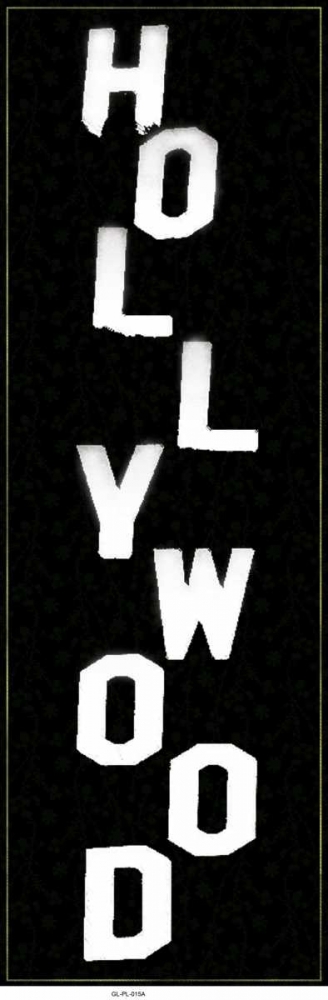 Wall Art Painting id:75647, Name: Hollywood Vert, Artist: Gibbons, Lauren