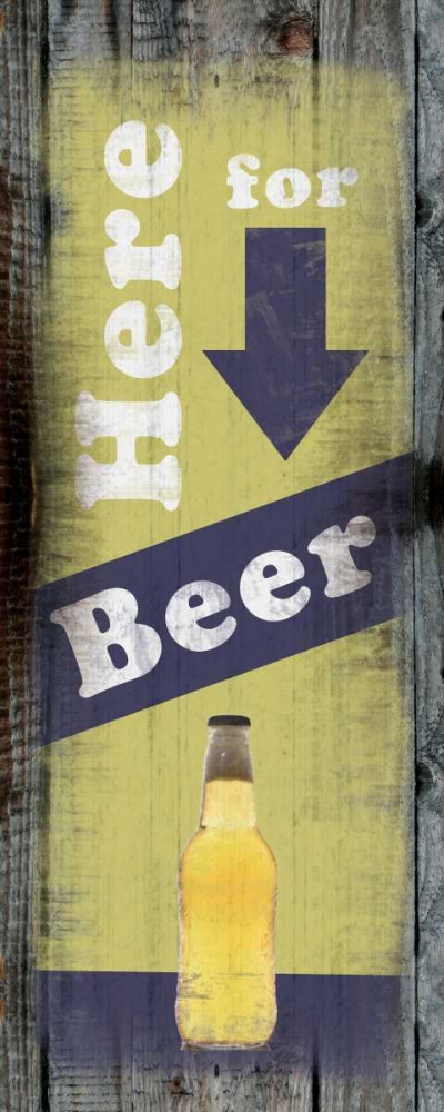 Wall art: Beer, by Gibbons, Lauren