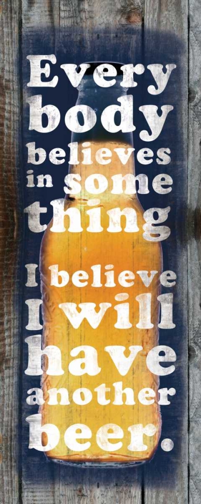 Wall art: Another Beer, by Gibbons, Lauren