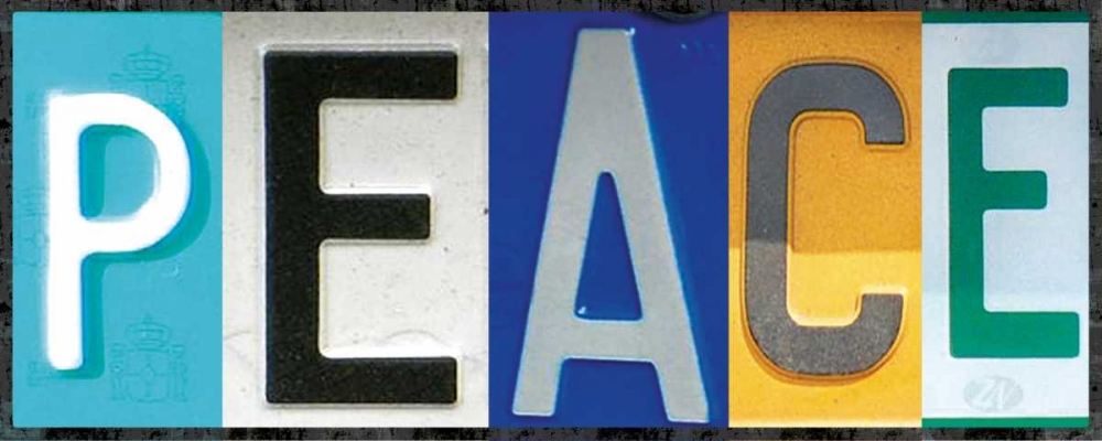 Wall Art Painting id:75745, Name: Peace License, Artist: Gibbons, Lauren