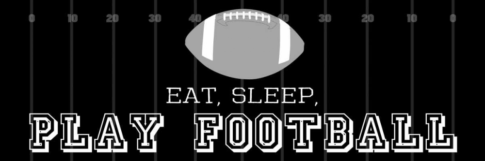 Wall art: Man Cave Football 2, by Gibbons, Lauren