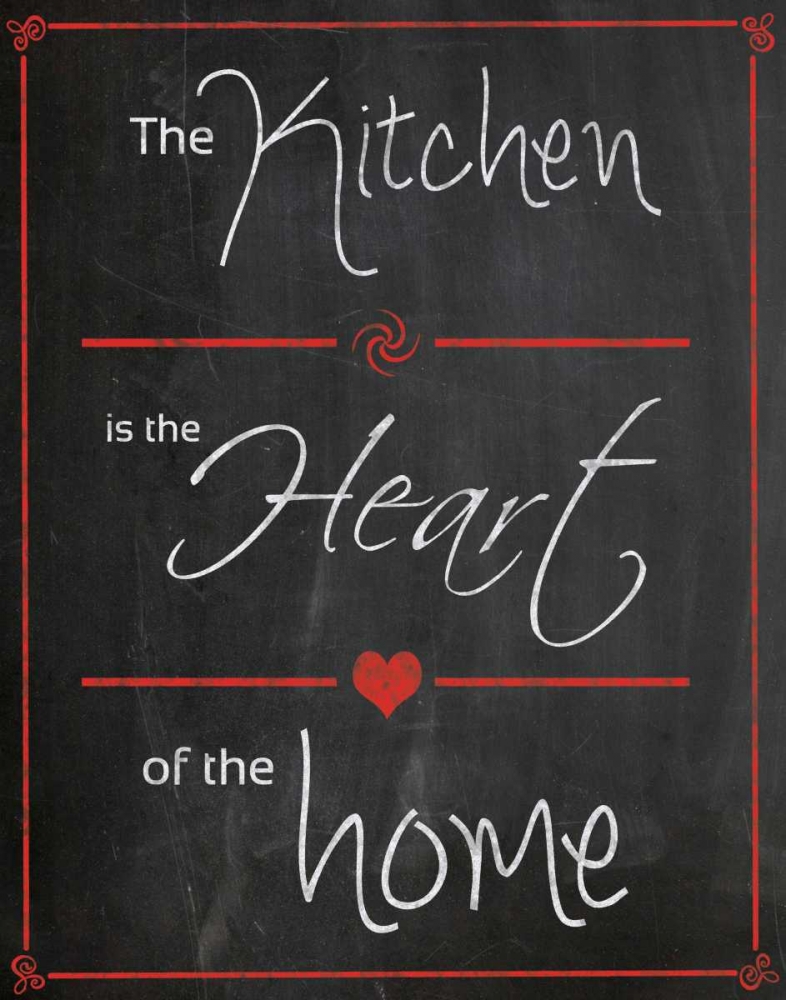 Wall Art Painting id:75794, Name: Kitchen Heart Home, Artist: Gibbons, Lauren