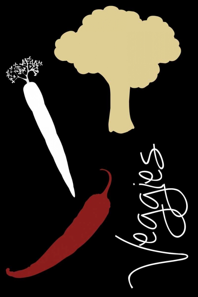 Wall Art Painting id:75899, Name: Veggies, Artist: Gibbons, Lauren