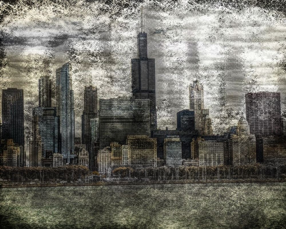 Wall Art Painting id:276505, Name: Citiscape New 3B, Artist: Gibbons, Lauren