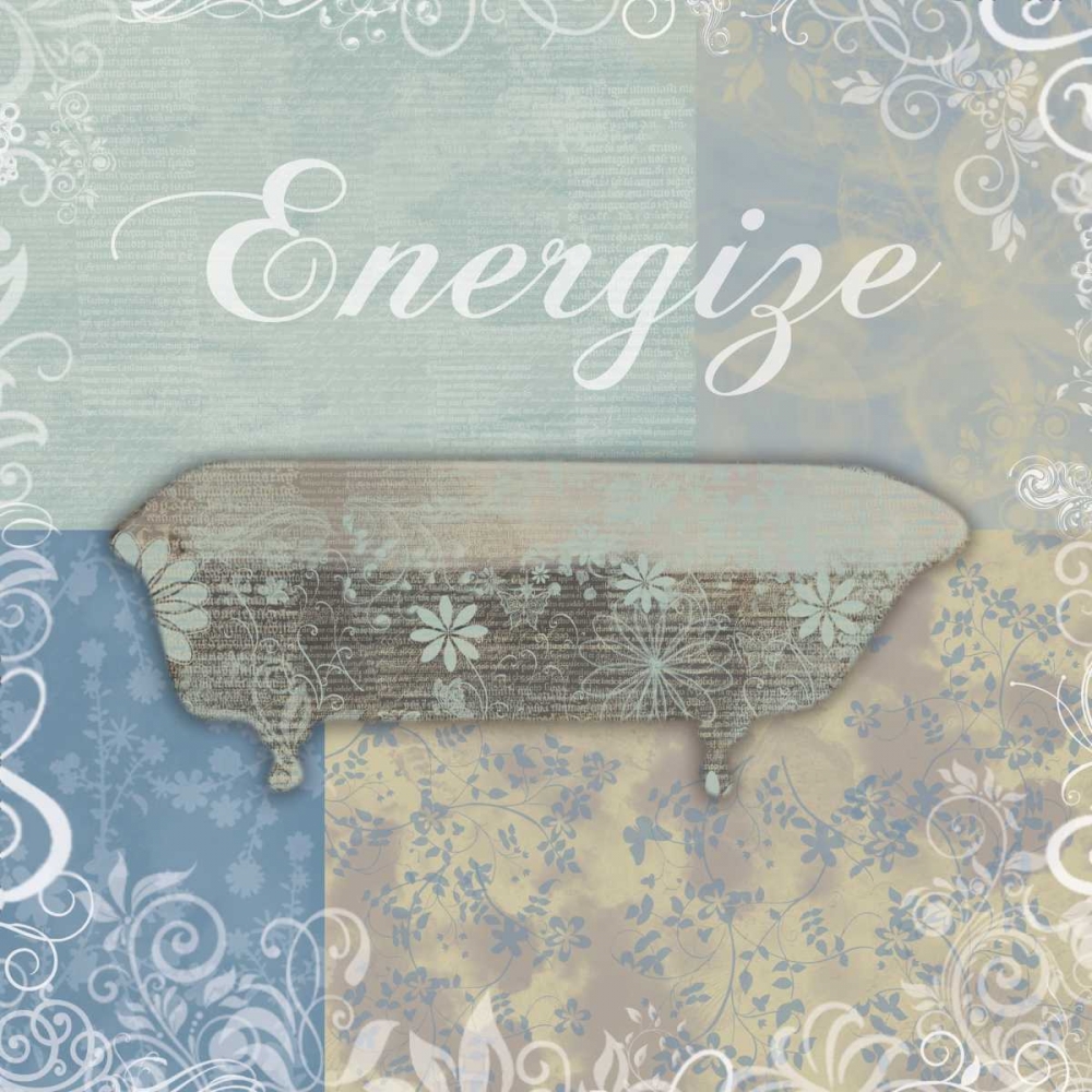 Art Print: Energize Bath Tub