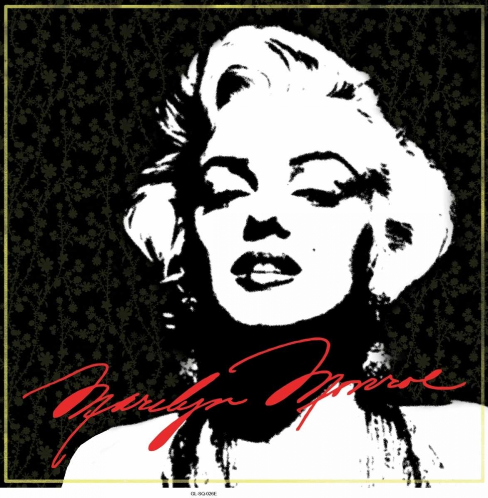 Wall art: Marilyn Portrait E, by Gibbons, Lauren