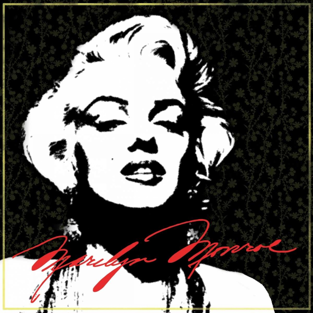 Wall art: Marilyn Portrait F, by Gibbons, Lauren